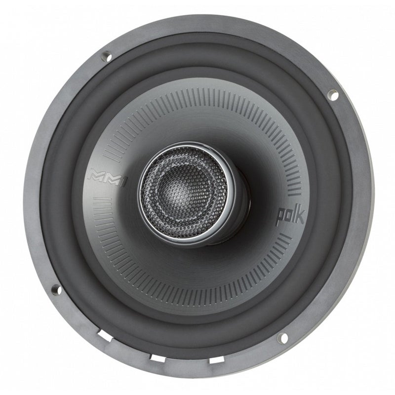 Polk Audio MM652 Monitor Series 6.5" Coaxial Speakers - Ultra-Marine Certified 2-Way Boat & Car Audio Speaker, 40â€“40kHz Frequency Response, Titanium-Plated Woofer Cone & Terylene Dome Tweeter - Image 2